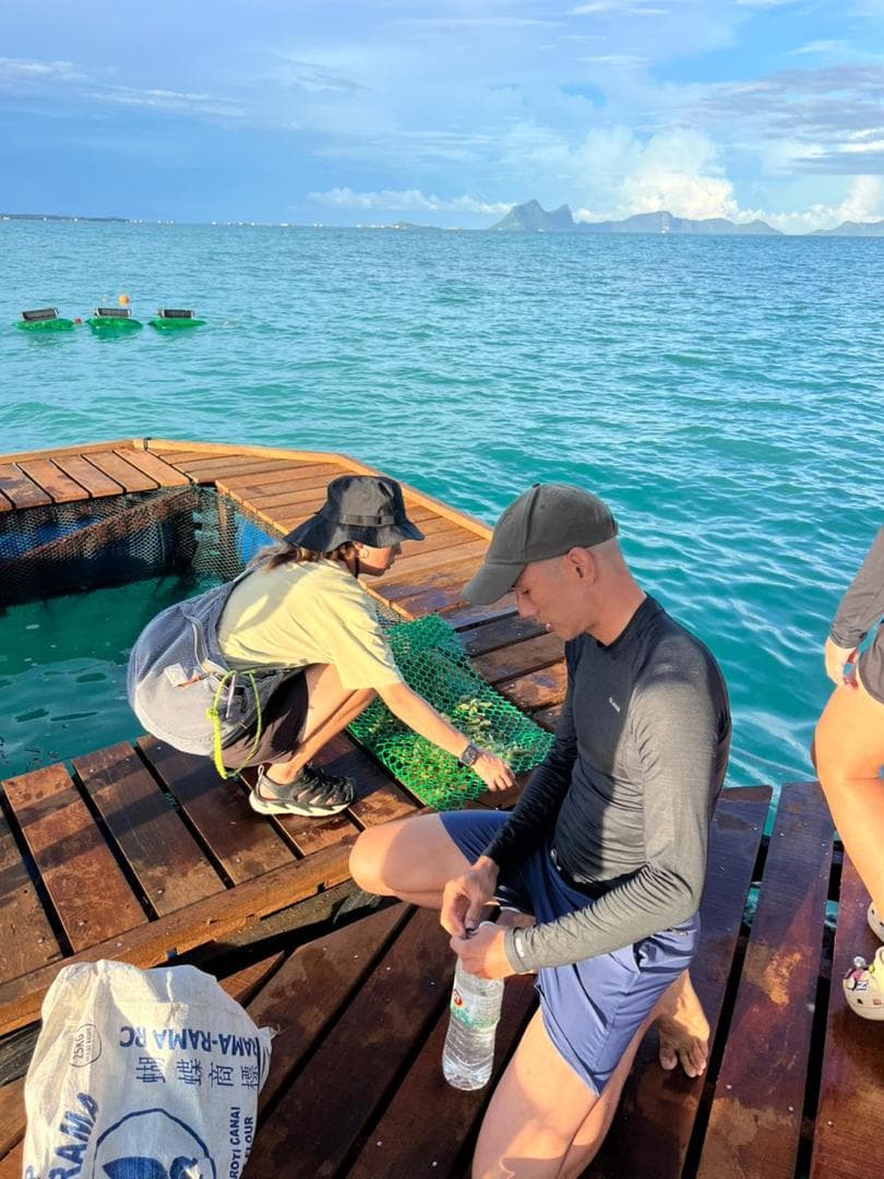 Working with the community at sea